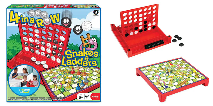 Ambassador 4 in a Row & Snakes & Ladders Combo