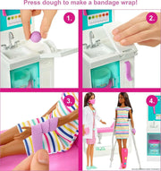 Barbie Careers Fast Cast Clinic Playset with Doctor Doll