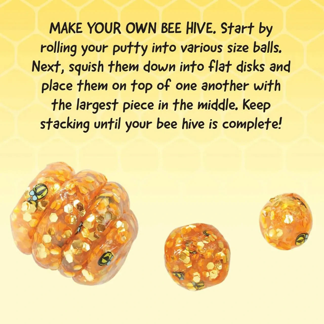 Crazy Aaron's Honey Hive Thinking Putty (Full Size Tin)