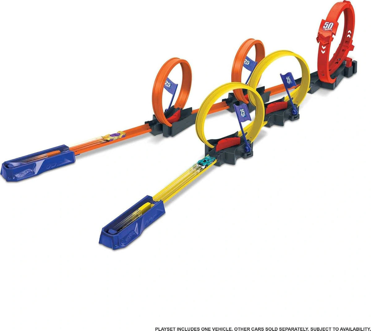Hot Wheels Action Multi-Loop Race-Off Playset