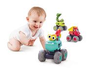HOLA Fun Monster Construction Truck Set