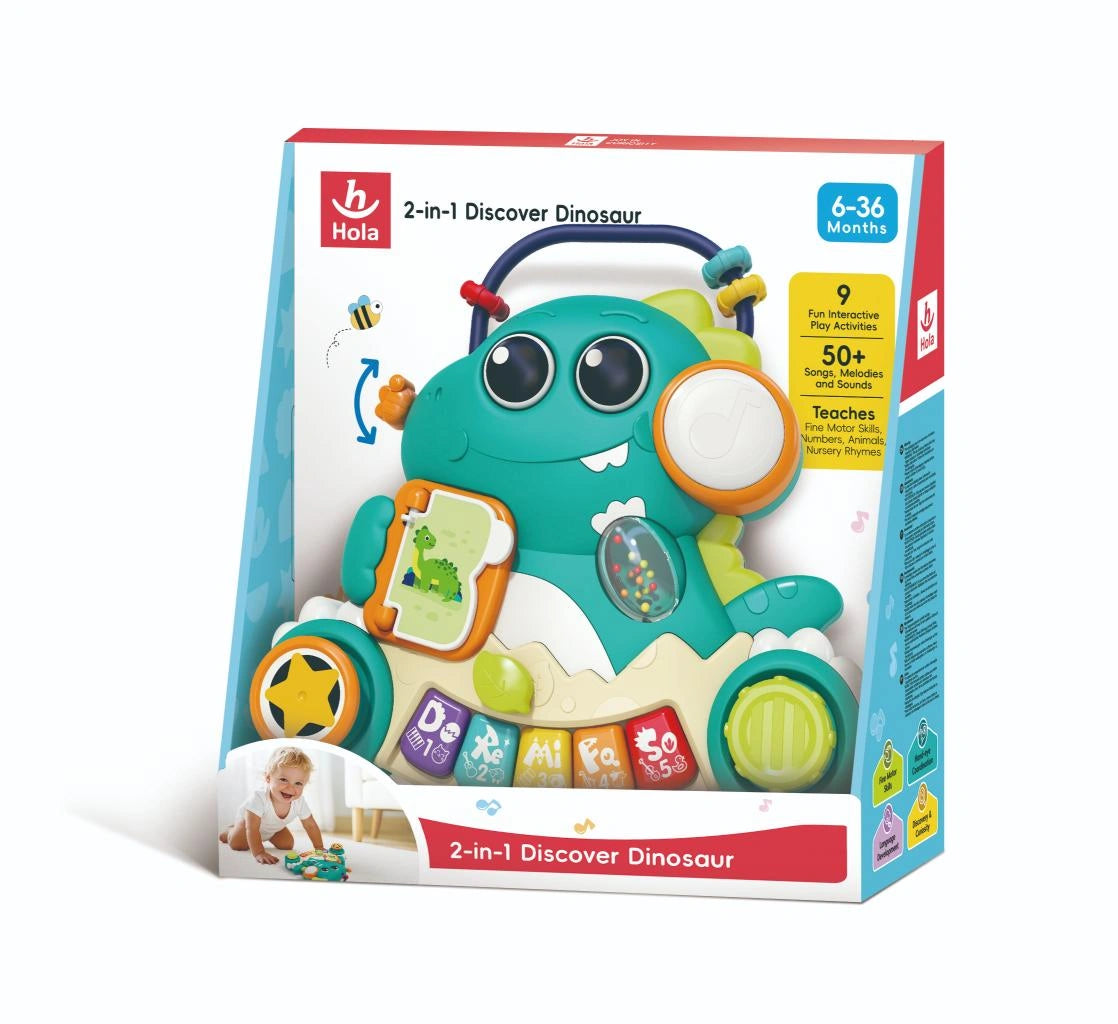 HOLA 2-in-1 Discover Dinosaur