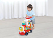 Hola 4-in-1 Push Walker & Ride-on Learning Train