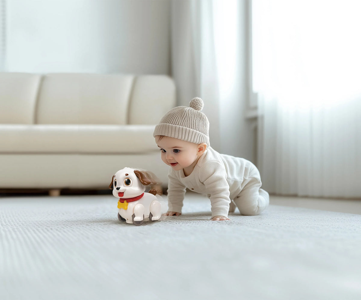 HOLA Crawl & Pull Along Learning Puppy