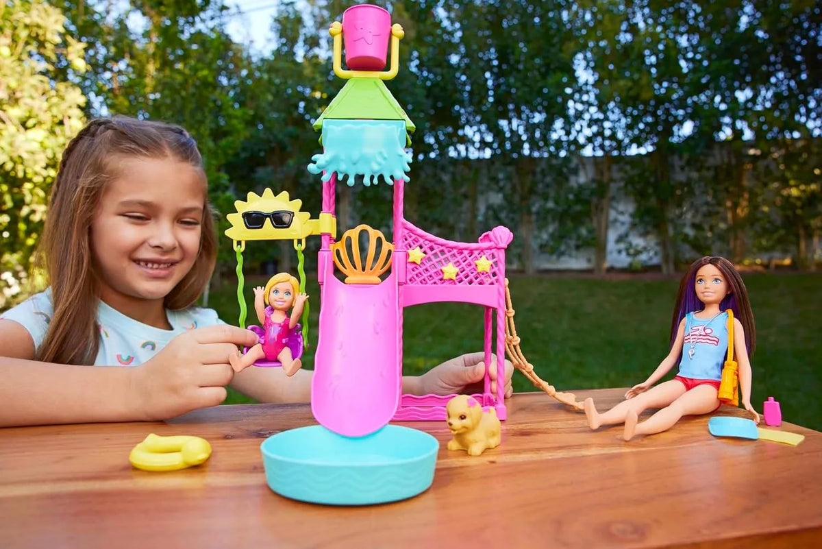 Barbie Skipper First Jobs Water Park Playset