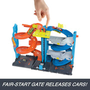 Hot Wheels Transforming Race Tower Track Set