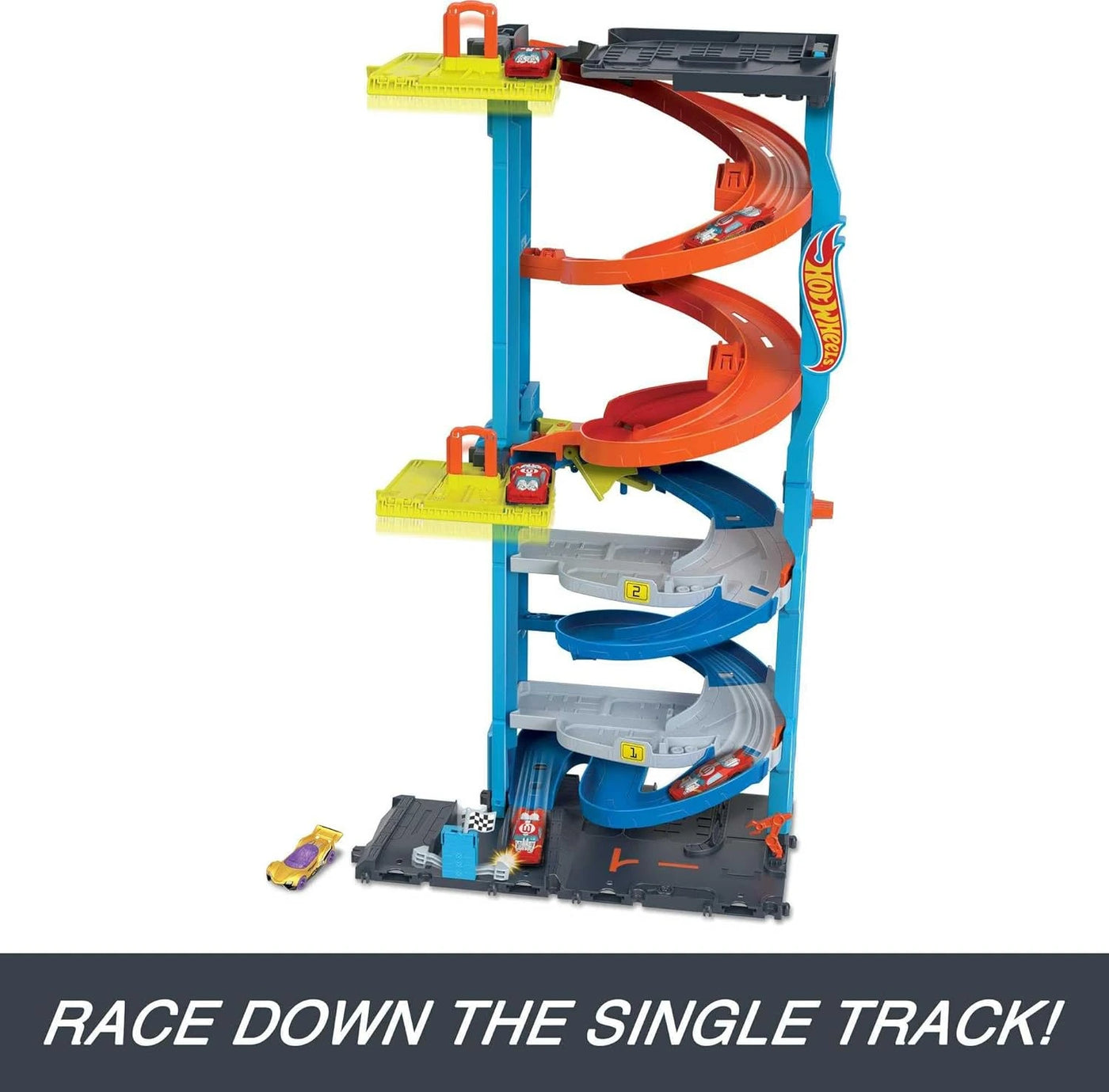 Hot Wheels Transforming Race Tower Track Set