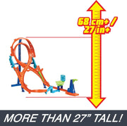 Hot Wheels Figure-8 Jump Track Set with Vehicle