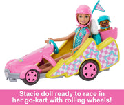 Barbie Stacie Doll with Go-Kart Car and Accessories
