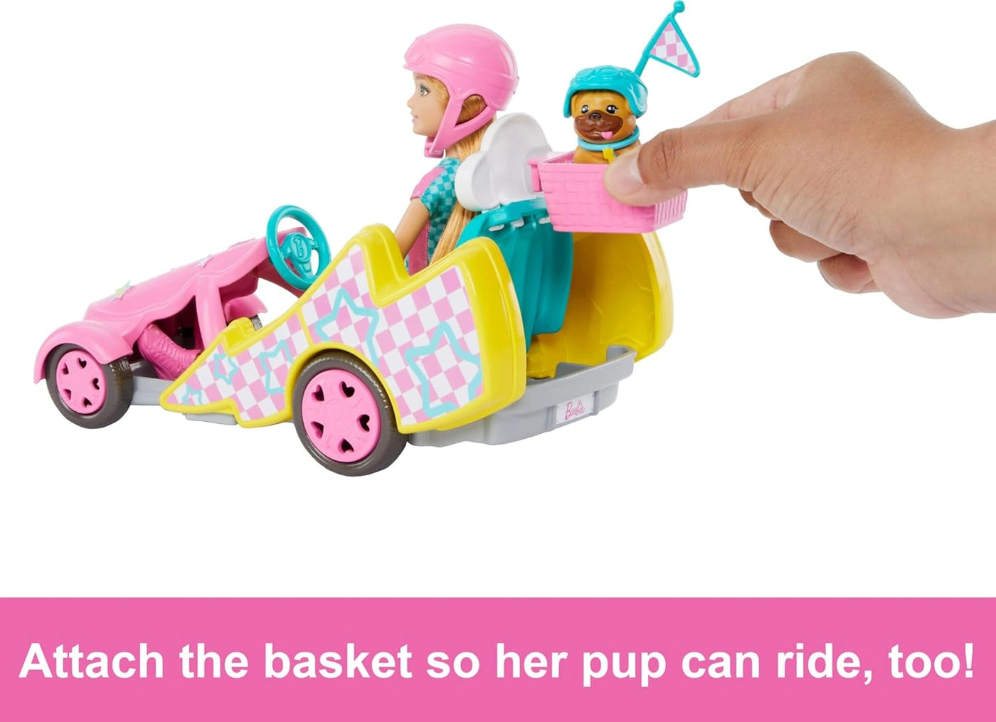 Barbie Stacie Doll with Go-Kart Car and Accessories