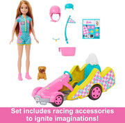 Barbie Stacie Doll with Go-Kart Car and Accessories