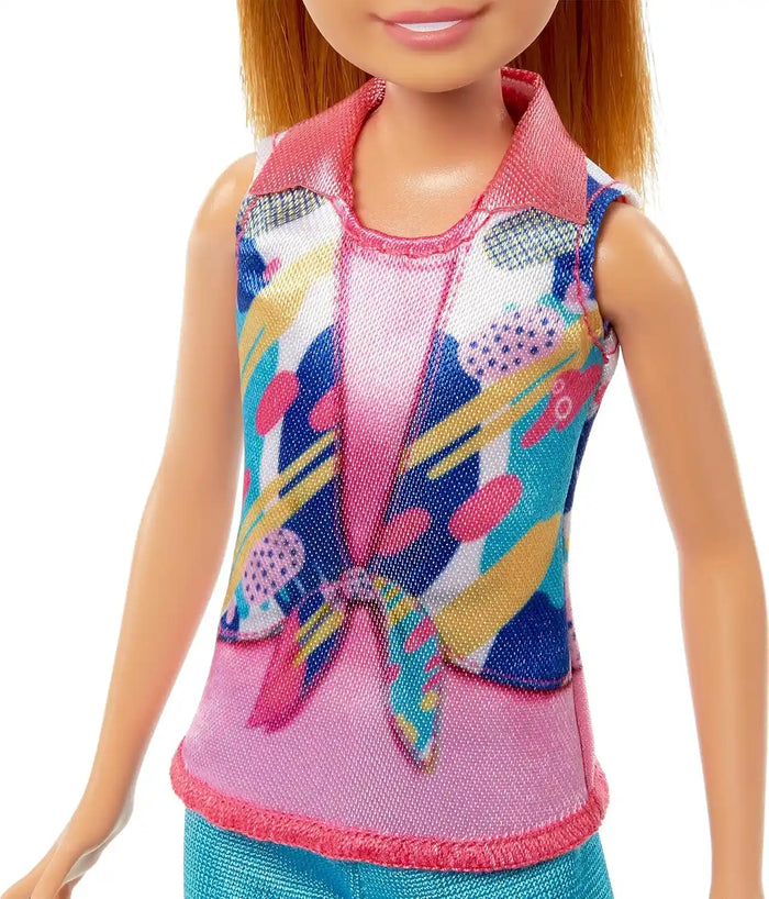 Barbie Stacie Doll Set with 2 Pet Dogs and Accessories