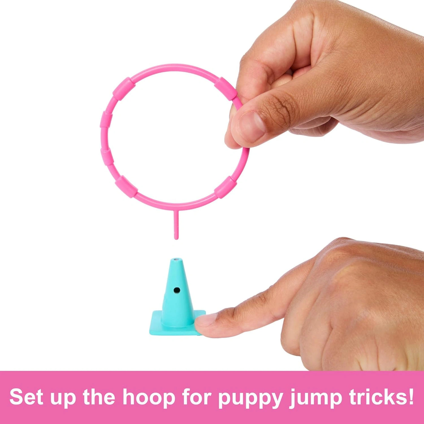 Barbie & Stacie Puppy Obstacle Course Playset with Doll