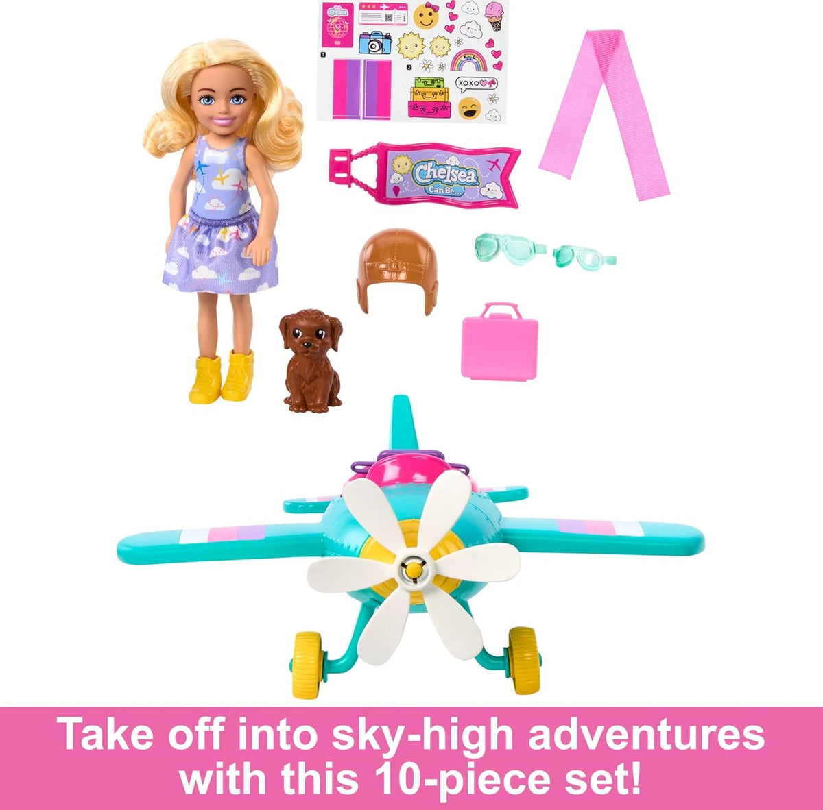 Barbie Chelsea Can Be Doll & Plane Playset