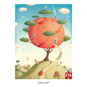 Mideer Pocket Series Puzzle Peach Is Paradise