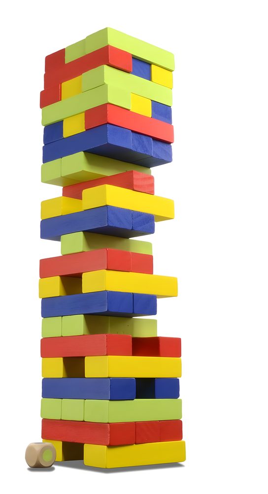 Ambassador Classic Games Tumblin’ Tower Coloured