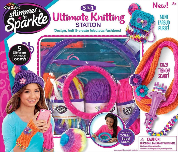 All-in-One Knitting And Storage Desk