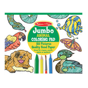 Jumbo Colouring Pad: Animals