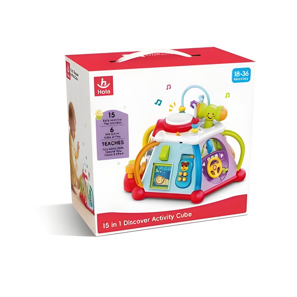 HOLA 15-in-1 Discover Activity Cube