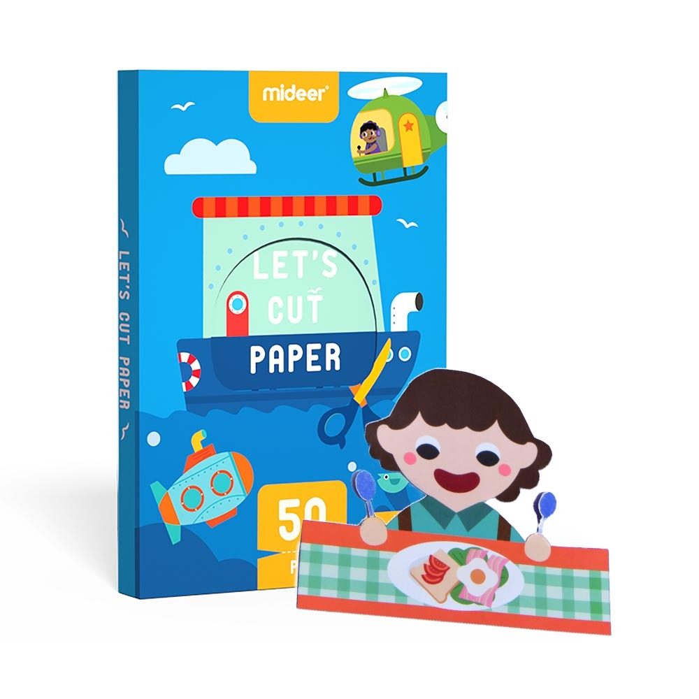 Mideer Let's Cut Paper Advanced Level Arts & Crafts