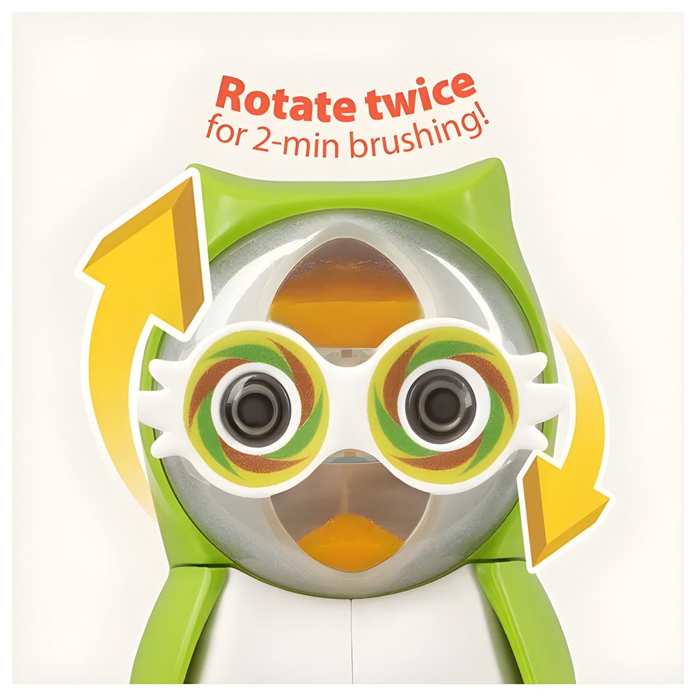 Flipper Toothbrush Cover - Owl Design