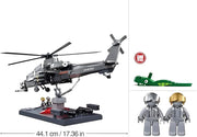 Sluban ModelBricks 1/35 WZ-10S Metal Coating Version