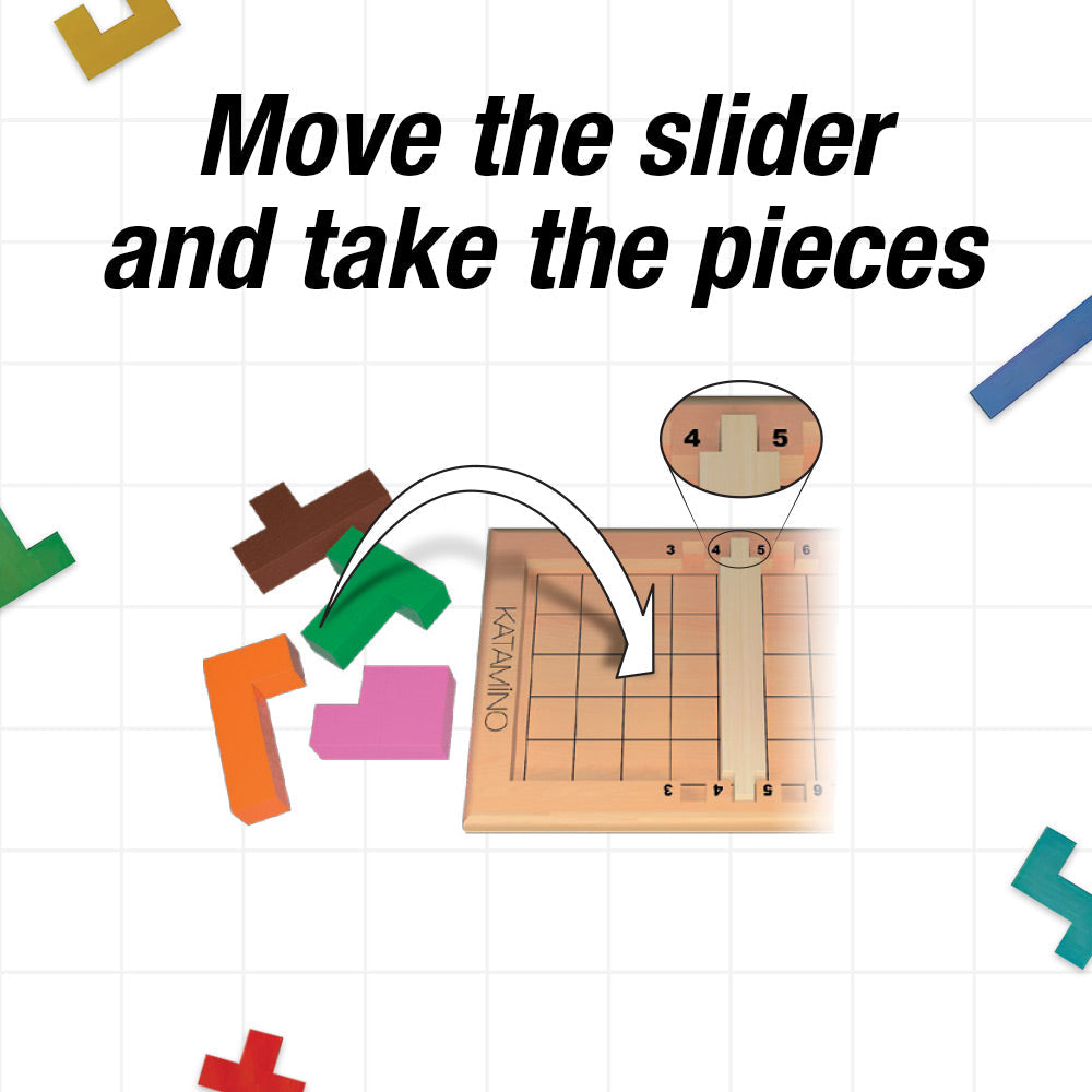 Katamino Puzzle Game (Arabic, English, French)