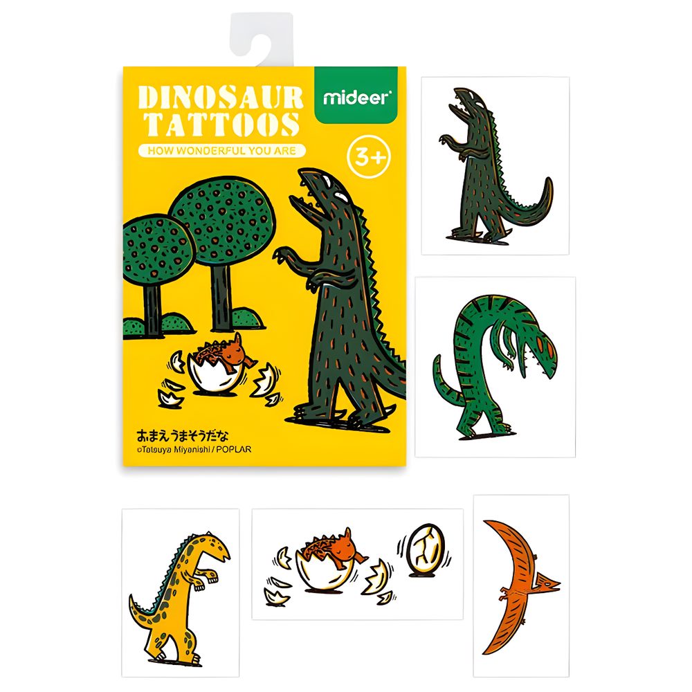 Mideer Dinosaur Tattoos - How Wonderful You Are