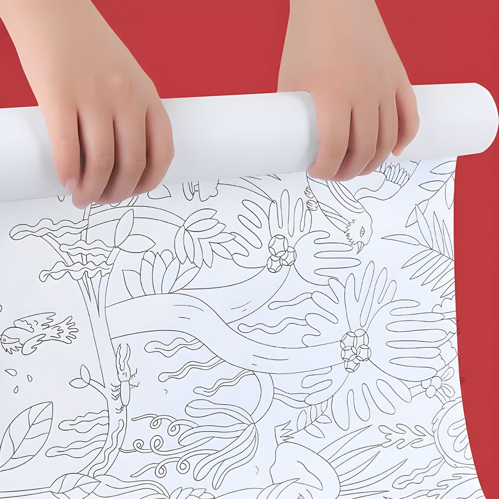 Mideer Giant Jungle Colouring Roll