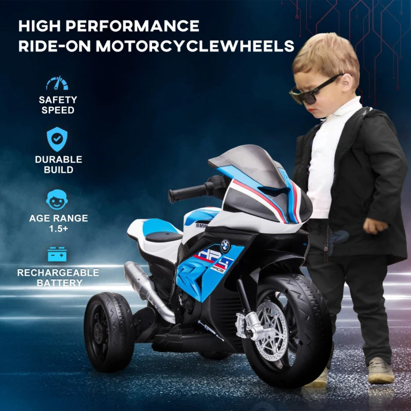 BMW HP4 Licensed Ride-On Motorcycle