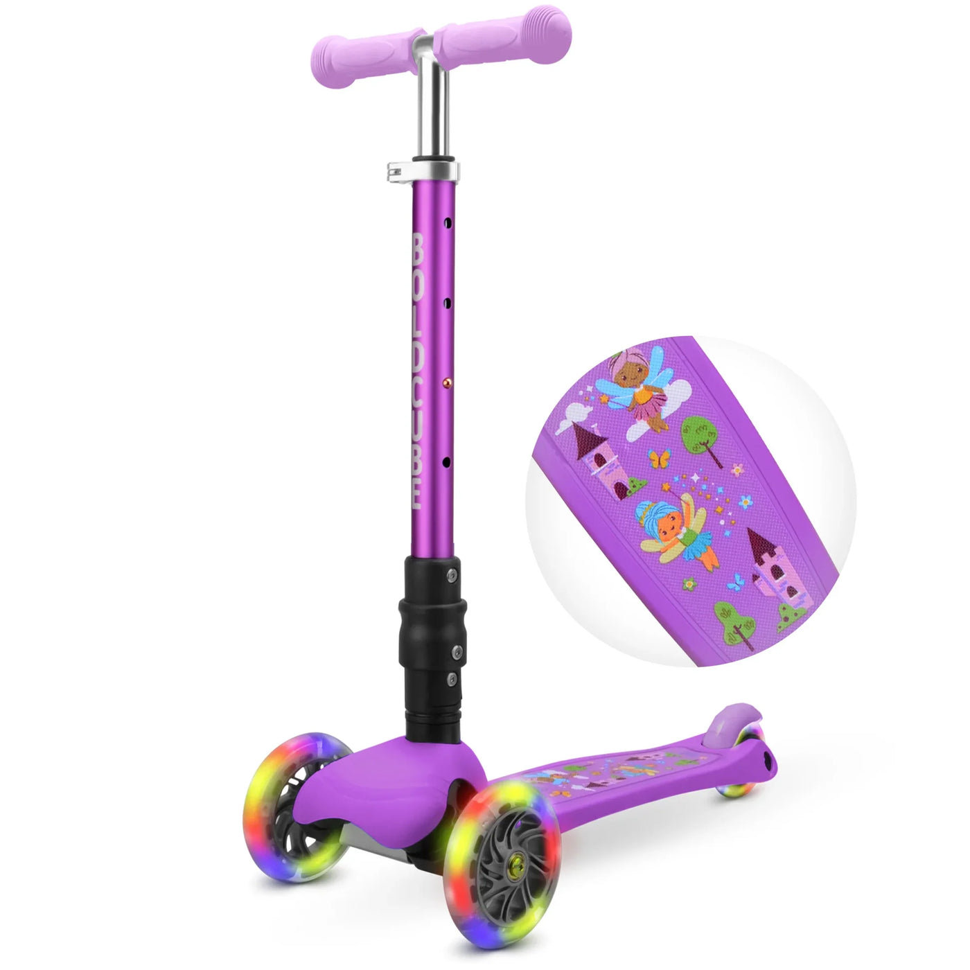 Boldcube Teeny Fold Scooter - Fairytale Lilac