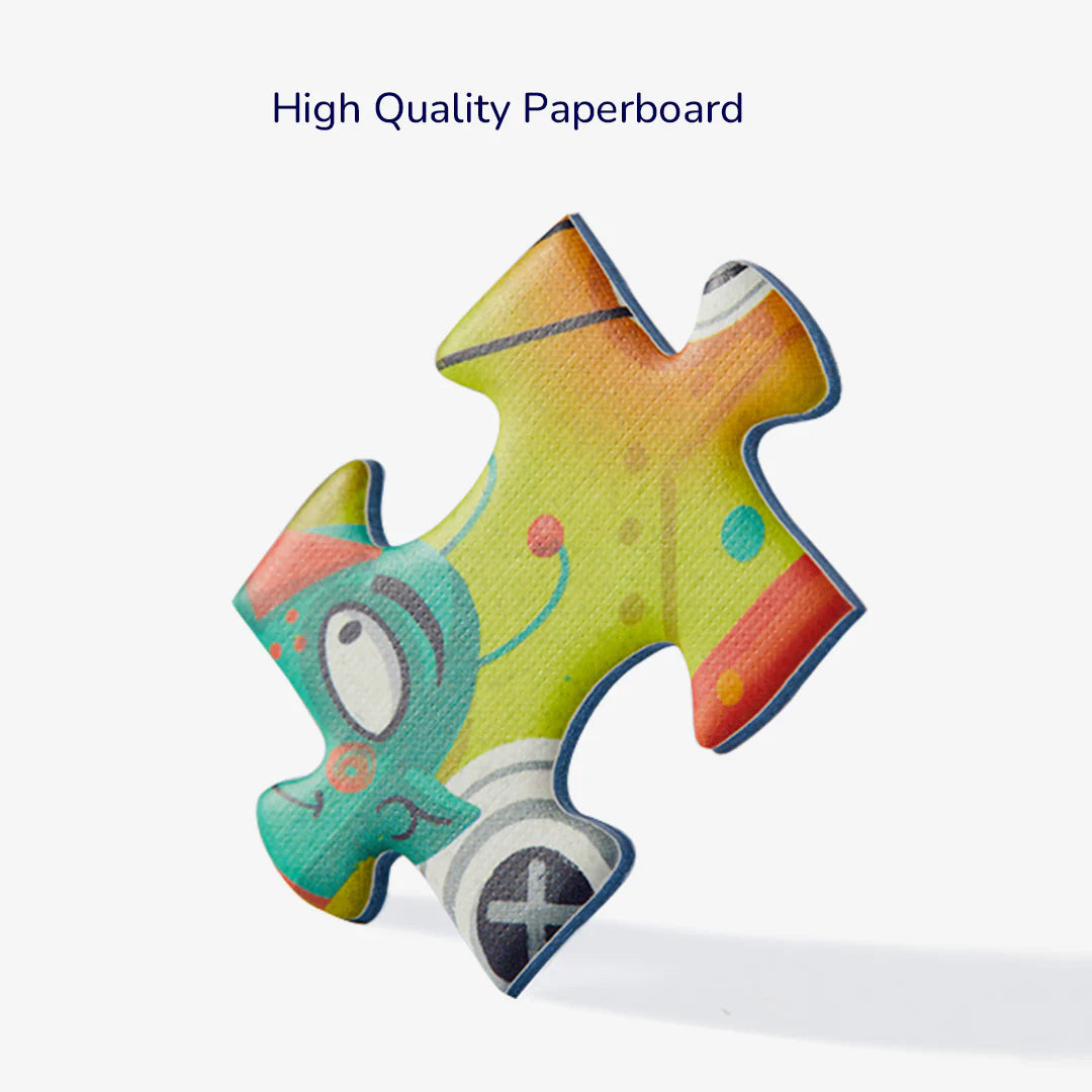 Mideer Irregular Puzzle Robot Factory
