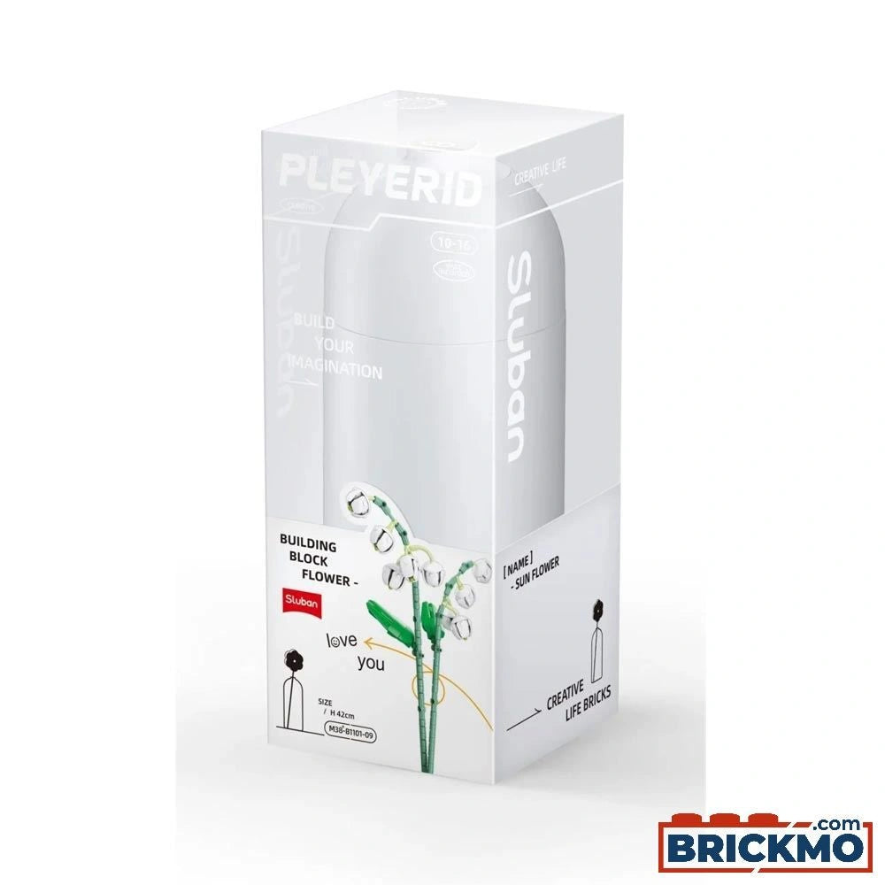 Sluban Pleyerid Lilies Of The Valley Building Blocks
