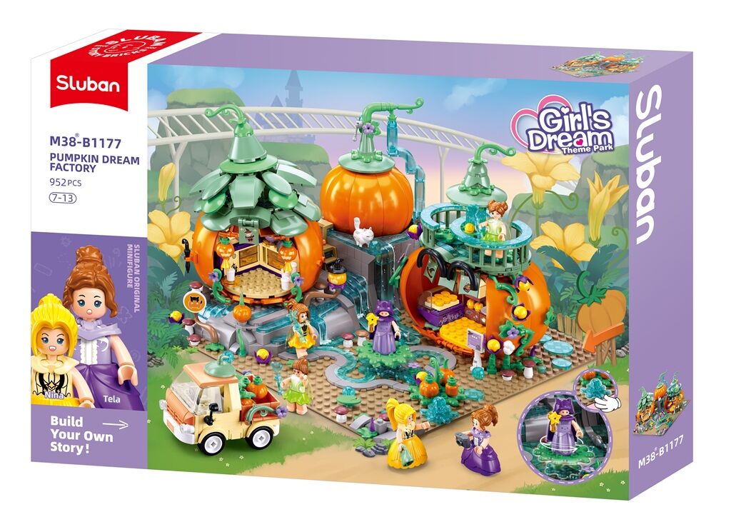 Sluban Girls Dream Pumpkin Party (952 Pieces)