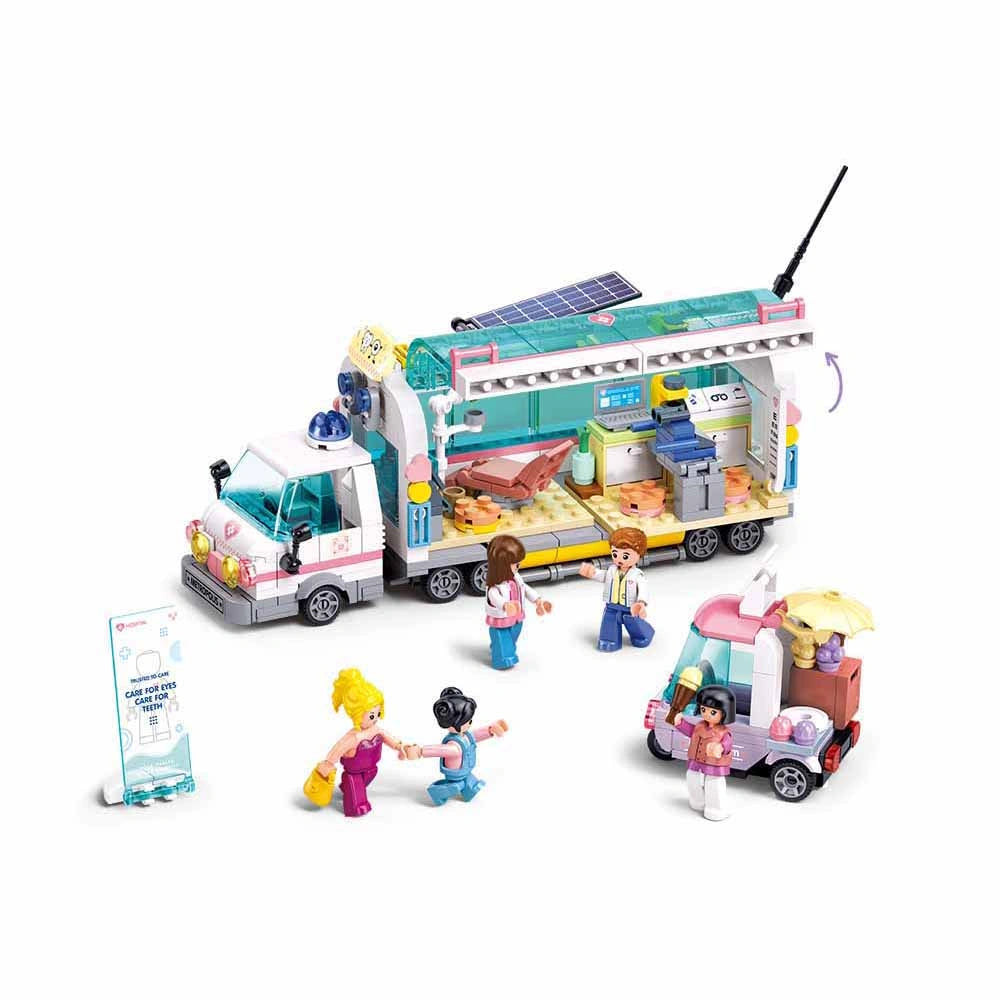 Sluban Metropolis Doctor Mobile Nursing Car