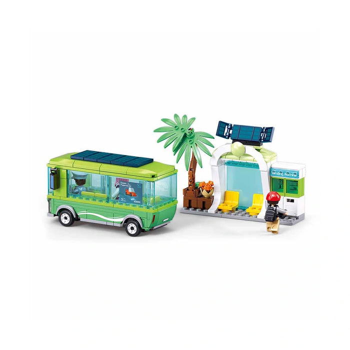 Sluban Metropolis New Energy Bus Building Set