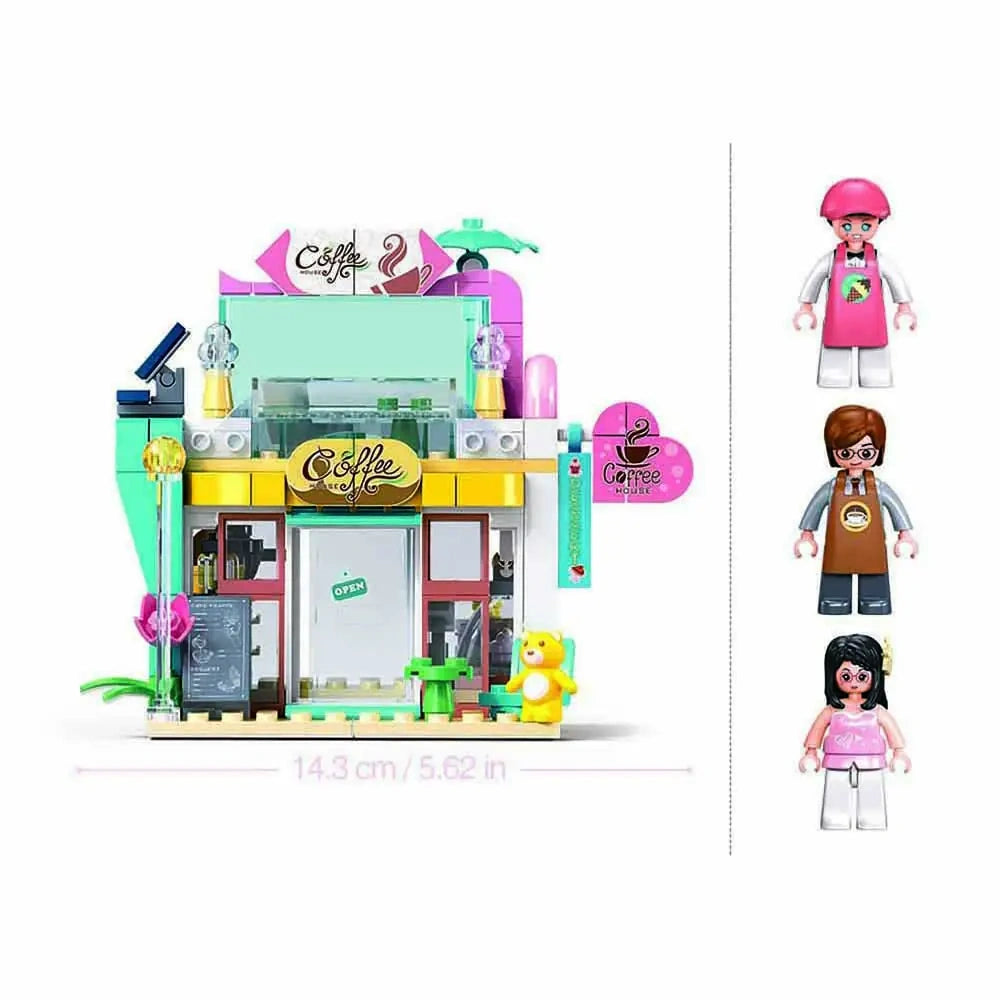 Sluban Metropolis Slubucks Coffee Shop Building Set