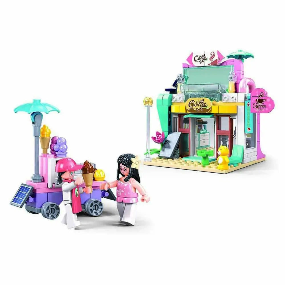 Sluban Metropolis Slubucks Coffee Shop Building Set