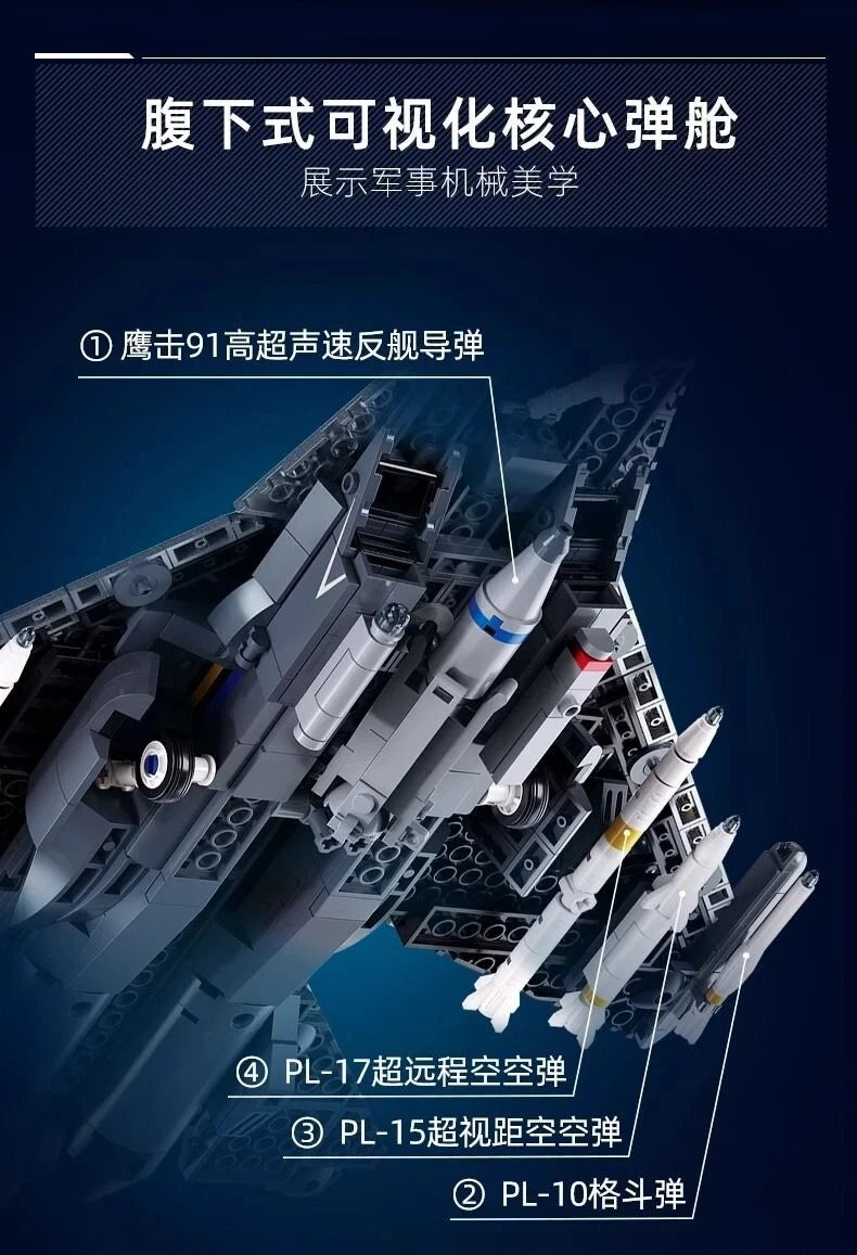 Sluban 1/44 J16 Aircraft Carrier Building Model