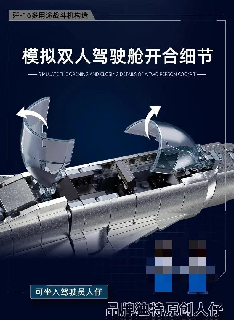 Sluban 1/44 J16 Aircraft Carrier Building Model