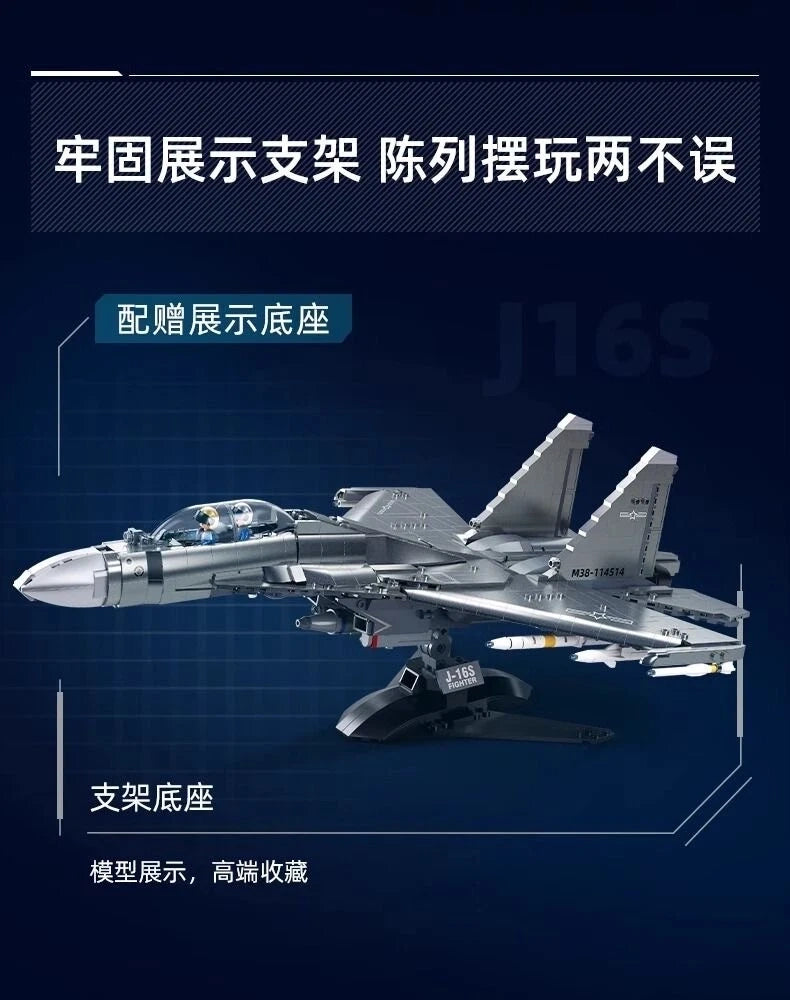 Sluban 1/44 J16 Aircraft Carrier Building Model