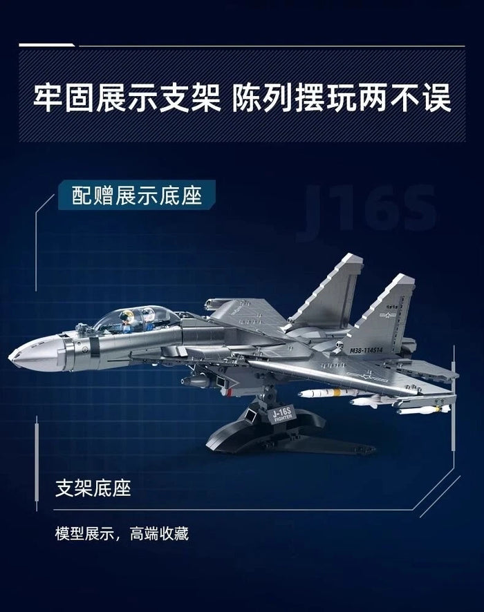 Sluban 1/44 J16 Aircraft Carrier Building Model