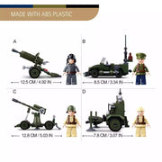 Sluban WWI-A7Vs Tank Offensive Building Model