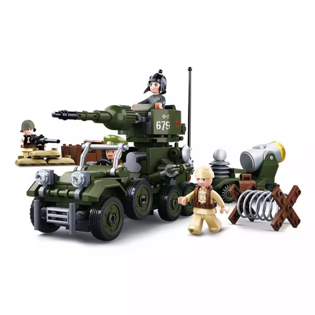 Sluban WWI-A7Vs Tank Offensive Building Model