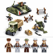 Sluban Army WWI Mark V Tank Offensive Action