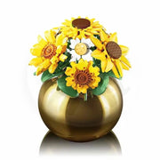 Sluban Pleyerid Sunflower Plated Vases 288pcs
