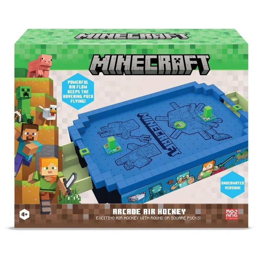 Minecraft Arcade Air Hockey Premium Series Underwater