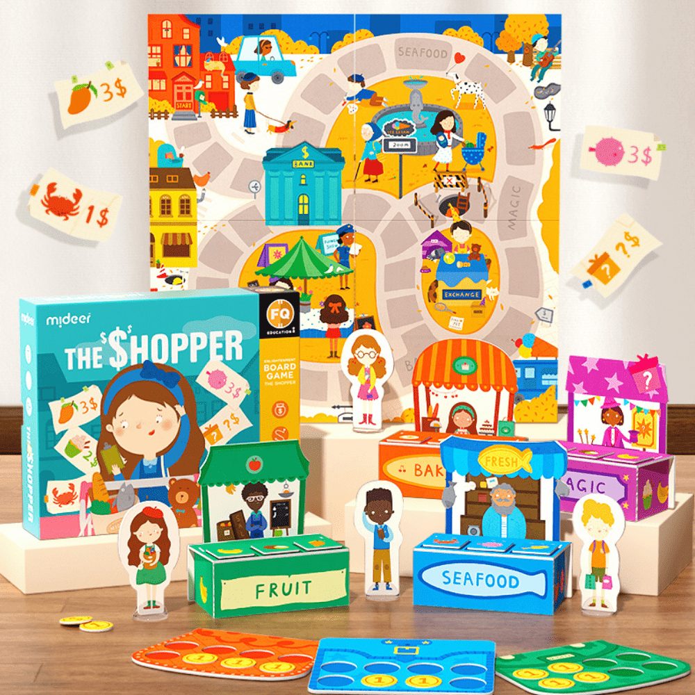 Mideer The Shopper Board Game Age 5+