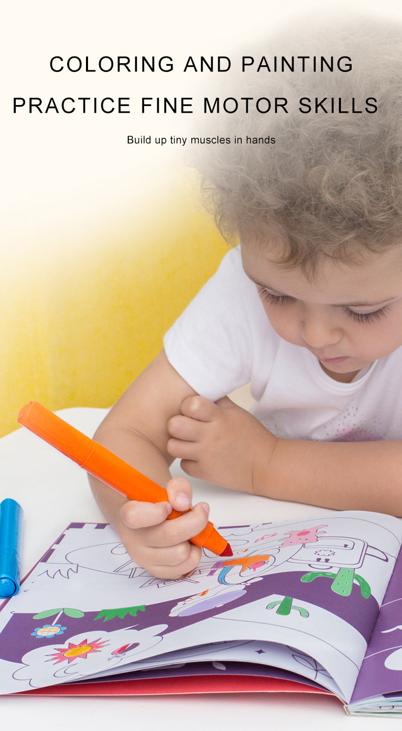 Mideer Drawing and Colouring Book: Girl