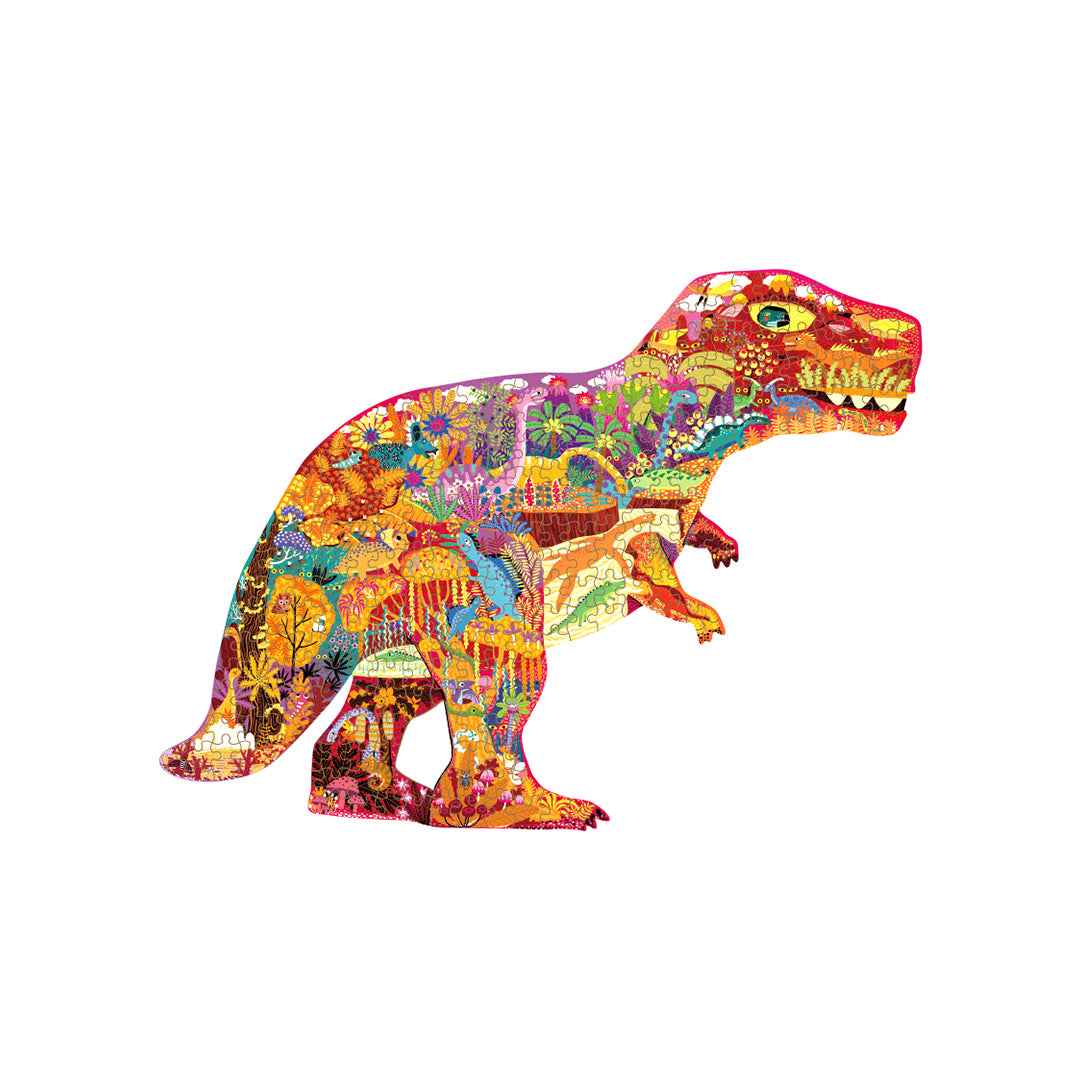 MiDeer Large Animal-Shaped Puzzle, Dinosaur World